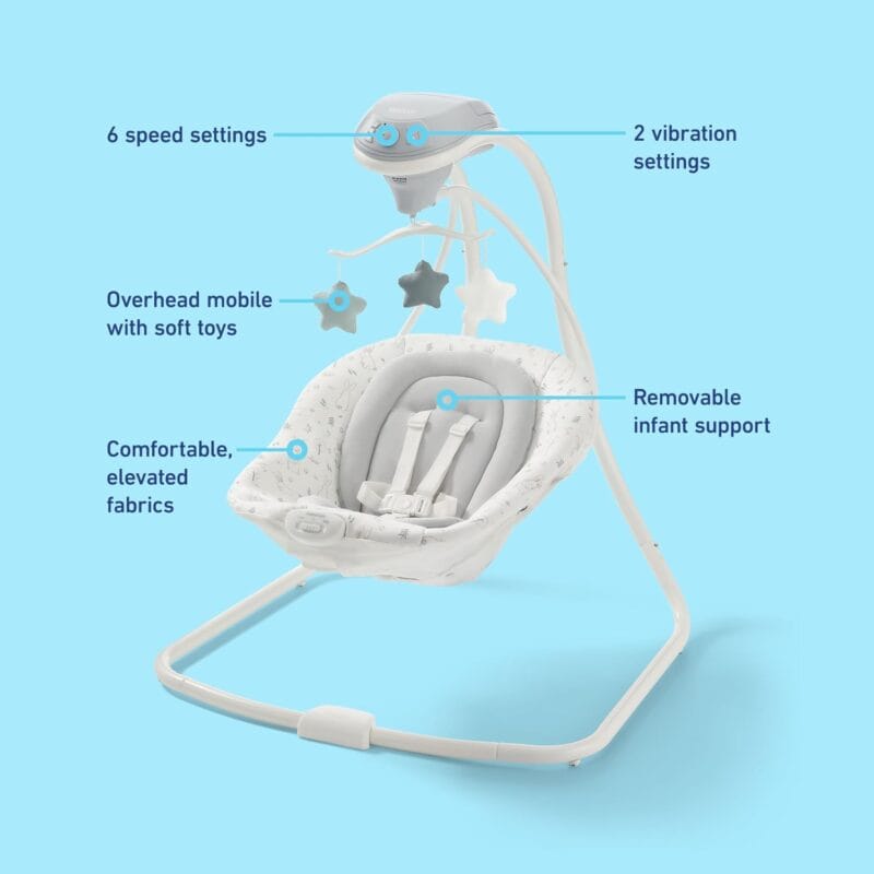 Graco Simple Sway Swing, Ivy