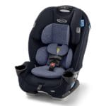 Graco® Slimfit 3-in-1 Convertible Car Seat, Ultra-Space-Saving Design, Silas, Suitable for Rear and Forward-Facing, Highback Booster Seat with 10-Position Headrest