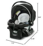 Graco® SnugRide Lite LX Infant Car Seat Lightweight Rear-Facing Seat for Babies 430 lb 4-Position Adjustable Base Latch Installation ProtectPlus Engineered Studio | Babyz Corner Graco® SnugRide Lite LX Infant Car Seat, Lightweight Rear-Facing Seat for Babies 4–30 lb, 4-Position Adjustable Base, Latch Installation & ProtectPlus Engineered, Studio