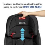 Graco® Tranzitions 3-in-1 Harness Booster Car Seat, Forward Facing Car Seat, Highback, to Backless Booster, Proof