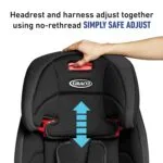 Graco® Tranzitions 3-in-1 Harness Booster Car Seat, Forward Facing Car Seat, Highback, to Backless Booster, Proof