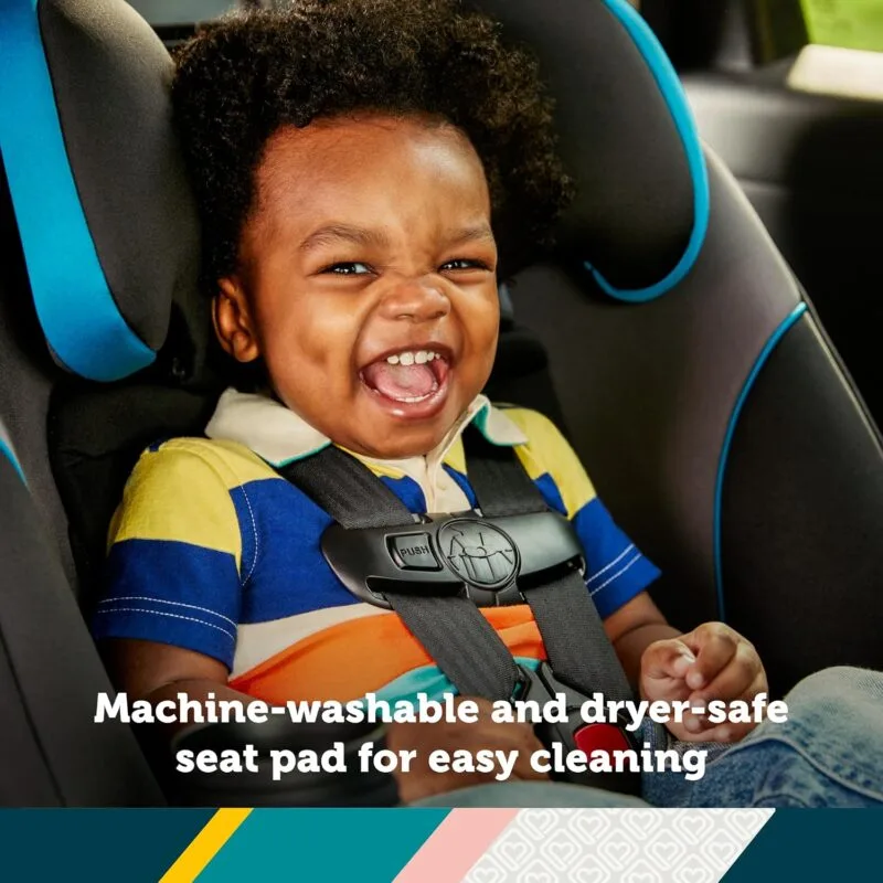 Safety 1st Crosstown All-in-One Convertible Car Seat, Rear Facing, Forward Facing Car Seat, Booster, City Storm