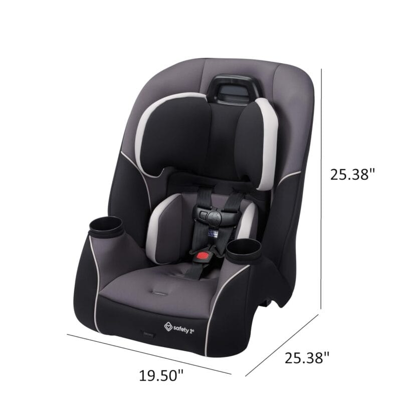 Safety 1st Crosstown All-in-One Convertible Car Seat, Rear Facing, Forward Facing Car Seat, Booster, City Storm