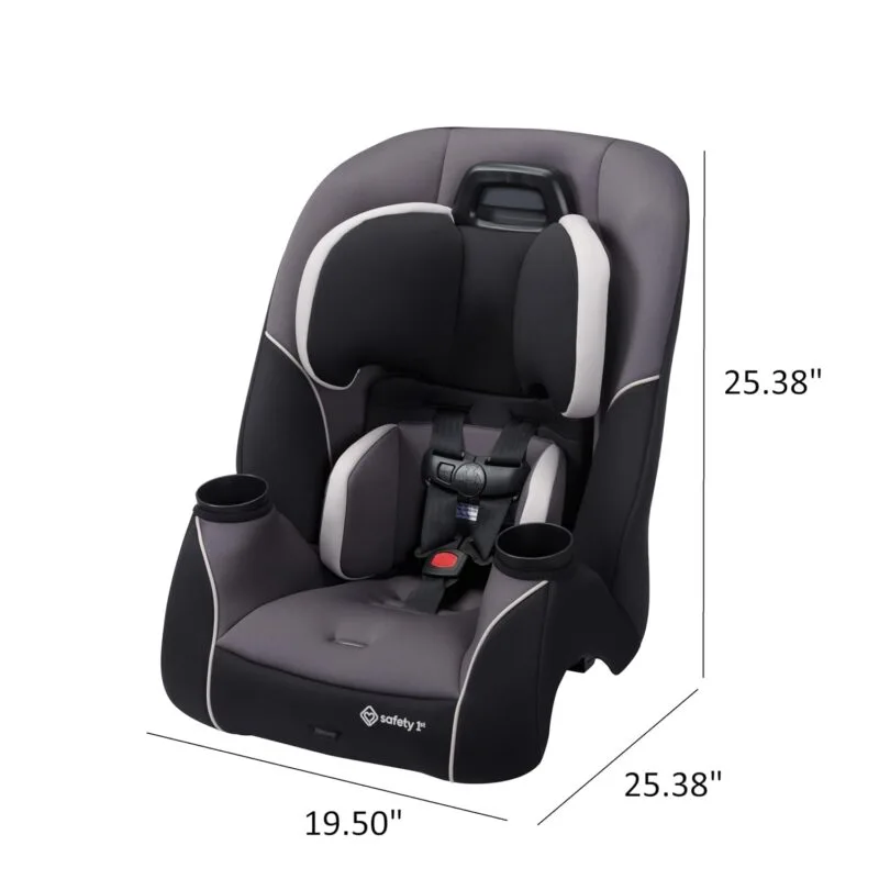 Safety 1st Crosstown All-in-One Convertible Car Seat, Rear Facing, Forward Facing Car Seat, Booster, City Storm
