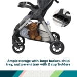 Safety 1st Smooth Ride QCM Travel System Fast 1-Hand Lift to fold High Street | Babyz Corner Safety 1st Smooth Ride QCM Travel System, Fast, 1-Hand Lift to fold, High Street