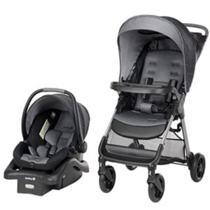 Safety 1st Smooth Ride QCM Travel System Fast 1-Hand Lift to fold High Street | Babyz Corner Safety 1st Smooth Ride QCM Travel System, Fast, 1-Hand Lift to fold, High Street