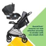 Safety 1st Smooth Ride QCM Travel System Fast 1-Hand Lift to fold High Street | Babyz Corner Safety 1st Smooth Ride QCM Travel System, Fast, 1-Hand Lift to fold, High Street