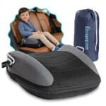 UberBoost Inflatable Booster Seat for Car Travel Booster Seat BlackGray | Babyz Corner UberBoost Inflatable Booster Seat for Car, Travel Booster Seat, Black/Gray
