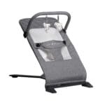 Baby Delight Alpine Deluxe Portable Bouncer | Infant | 0 6 months | Charcoal Tweed | Babyz Corner Baby Delight Alpine Deluxe Portable Bouncer | Infant | 0 – 6 months | Charcoal Tweed