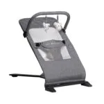 Baby Delight Alpine Deluxe Portable Bouncer | Infant | 0 6 months | Charcoal Tweed | Babyz Corner Baby Delight Alpine Deluxe Portable Bouncer | Infant | 0 – 6 months | Charcoal Tweed