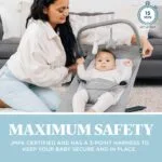Baby Delight Alpine Deluxe Portable Bouncer | Infant | 0 6 months | Charcoal Tweed | Babyz Corner Baby Delight Alpine Deluxe Portable Bouncer | Infant | 0 – 6 months | Charcoal Tweed