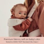 BabyBjörn Baby Carrier Mini Light Beige 3D Jersey | Infant Carrier 7-24 lbs Ergonomic Easy-to-Use | Babyz Corner BabyBjörn Baby Carrier Mini, Light Beige, 3D Jersey | Infant Carrier (7-24 lbs), Ergonomic, Easy-to-Use