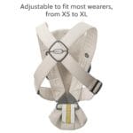 BabyBjörn Baby Carrier Mini Light Beige 3D Jersey | Infant Carrier 7-24 lbs Ergonomic Easy-to-Use | Babyz Corner BabyBjörn Baby Carrier Mini, Light Beige, 3D Jersey | Infant Carrier (7-24 lbs), Ergonomic, Easy-to-Use
