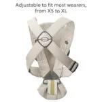 BabyBjörn Baby Carrier Mini Light Beige 3D Jersey | Infant Carrier 7-24 lbs Ergonomic Easy-to-Use BabyBjörn Baby Carrier Mini, Light Beige, 3D Jersey | Infant Carrier (7-24 lbs), Ergonomic, Easy-to-Use