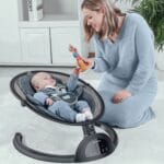BabyBond Baby Swings for Infants Bluetooth Infant Swing with Music Speaker | Baby Swing with 3 Seat Positions 5-Point Harness 5 Speeds and Remote Control - Portable Baby | Babyz Corner BabyBond Baby Swings for Infants, Bluetooth Infant Swing with Music Speaker | Baby Swing with 3 Seat Positions, 5-Point Harness, 5 Speeds and Remote Control - Portable Baby...