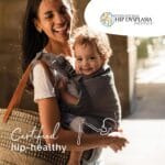 Boba X Ergonomic Baby Carrier, Newborn to Toddler, Grey | Fully Adjustable Panel and straps grow from 7 to 45 lbs, Padded Shoulders, Front & Back Carry that fits every body.