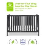 Delta Children Heartland 4-in-1 Convertible Crib, Black