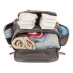Disney Cudlie Baby Boys Jartop Backpack Diaper Bag in Winnie The Pooh Print, 16 Inch, Includes Changing Pad