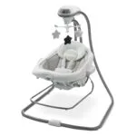Graco DuetConnect LX Portable Baby Swing and Bouncer Multi-Direction Baby Bouncer Seat Multiple Swing Speeds Great Gift for New Parents Redmond | Babyz Corner Graco DuetConnect LX Portable Baby Swing and Bouncer, Multi-Direction Baby Bouncer Seat, Multiple Swing Speeds, Great Gift for New Parents, Redmond