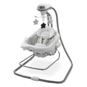 Graco DuetConnect LX Portable Baby Swing and Bouncer Multi-Direction Baby Bouncer Seat Multiple Swing Speeds Great Gift for New Parents Redmond | Babyz Corner Graco DuetConnect LX Portable Baby Swing and Bouncer, Multi-Direction Baby Bouncer Seat, Multiple Swing Speeds, Great Gift for New Parents, Redmond