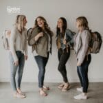 Parker Baby Co. Birch Bag, Birch Diaper Backpack, Insulated Pockets - Cream | Stylish diaper bag backpack with changing pad, stroller straps, 10+ pockets, and organized baby...