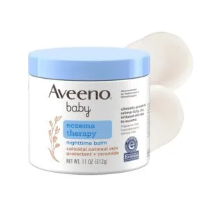 Aveeno Baby Eczema Therapy Nighttime Body Balm Hypoallergenic 11 oz | Babyz Corner Aveeno Baby Eczema Therapy Nighttime Body Balm, Hypoallergenic, 11 oz