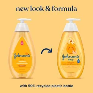 Johnson's Baby Shampoo with Aloe & Vitamin B5, Tear-Free, 20.3 fl. oz