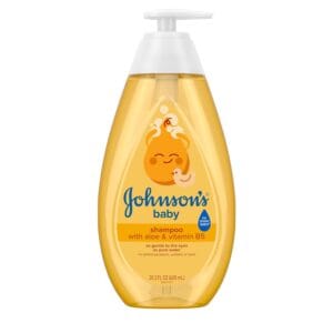 Johnson's Baby Shampoo with Aloe & Vitamin B5, Tear-Free, 20.3 fl. oz