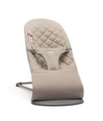 BabyBjörn Bouncer Bliss Sand Gray Woven Classic Quilt | 2-in-1 Adjustable Baby Bouncer Seat and Toddler Chair Newborn to Toddler 8-29 lbs 4 Positions Lightweight Portable | Babyz Corner BabyBjörn Bouncer Bliss, Sand Gray, Woven, Classic Quilt | 2-in-1 Adjustable Baby Bouncer Seat and Toddler Chair, Newborn to Toddler (8-29 lbs), 4 Positions, Lightweight & Portable