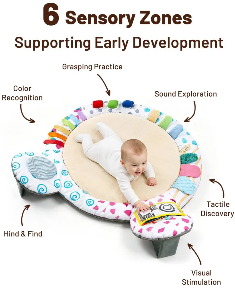 Extra Large Baby Play Gym Thickened and Non Slip Activity Mat | Babyz Corner Extra Large Baby Play Gym, Thickened and Non Slip Activity Mat