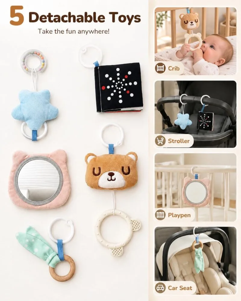 Extra Large Baby Play Gym, Thickened and Non Slip Activity Mat