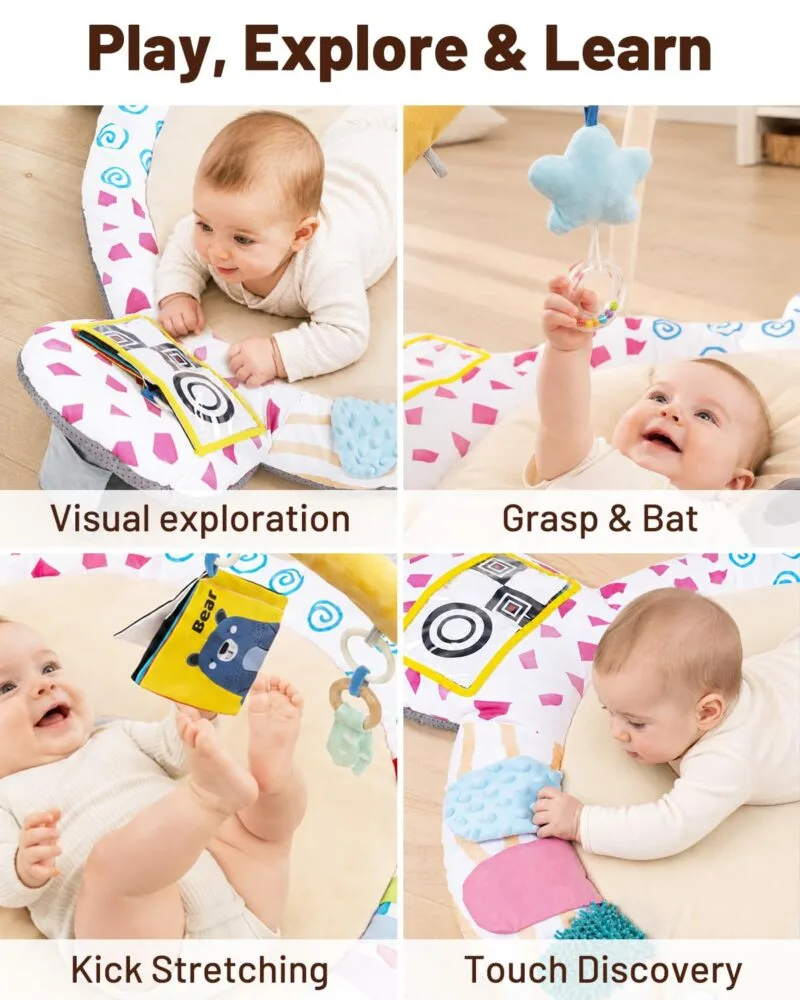 Extra Large Baby Play Gym, Thickened and Non Slip Activity Mat