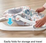 Fisher-PriceSit-Me-Up Floor Seat Rainbow Showers | Babyz Corner Fisher-PriceSit-Me-Up Floor Seat, Rainbow Showers