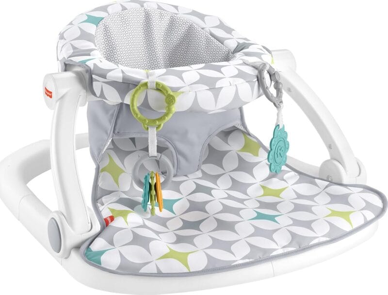 Fisher-PriceSit-Me-Up Floor Seat, Rainbow Showers
