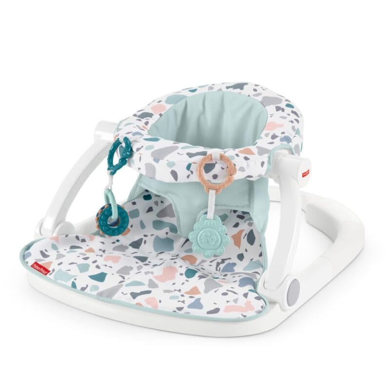 Fisher-PriceSit-Me-Up Floor Seat, Rainbow Showers