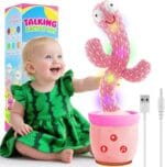 Rechargeable Dancing Talking Cactus Toy Volume Adjustable Baby Toys | Babyz Corner Rechargeable Dancing Talking Cactus Toy, Volume Adjustable Baby Toys